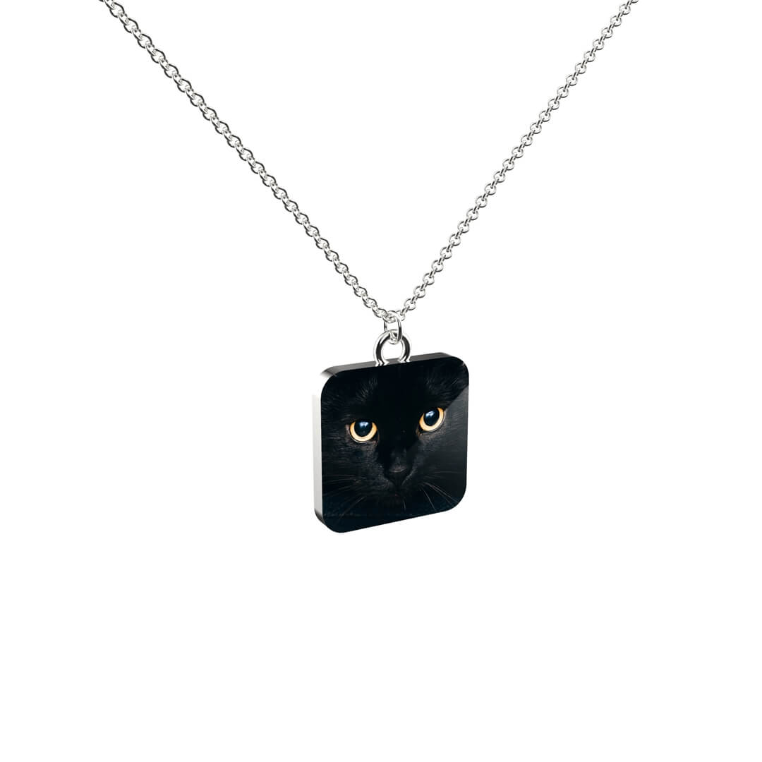 925 Sterling Silver Cat Necklace and Earrings Set Handcrafted Pendant -  NanoStyle Jewelry